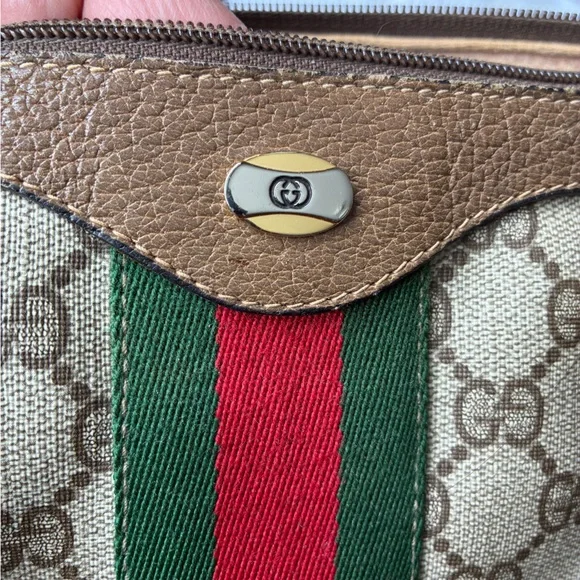 GUCCI Vintage Sherry Line Boston Bag 🤎 - Picture 11 of 16